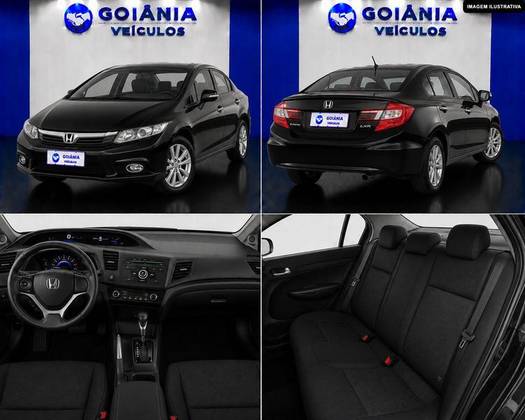 HONDA CIVIC 2.0 LXR 16V FLEX 4P AUTOMÁTICO HONDA CIVIC 2.0 LXR 16V FLEX 4P AUTOMÁTICO